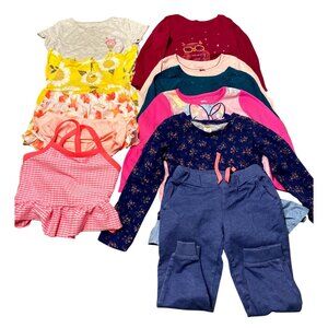 Girls Mixed Clothing Lot Of 11 Pieces Size 4T -  Tops & Pants
